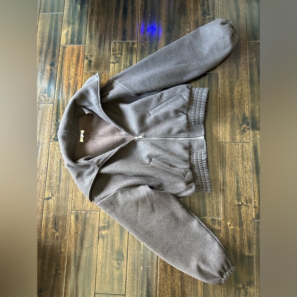 Madewell Exaggerated Collar Sweater Jacket - Picture 5 of 6